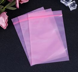 1000 pcs roze anti-statische afscherming zip vergrendeltzak Circuitbord batterij USB PC Telefoon Memory Card Hard Disk ESD Packaging Pouches
