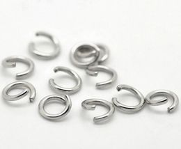 1000PCSbags todo fino anillo de salto de tamaño 035mm anillos divididos de acero inoxidable accesorios de joyería DIY 9494008