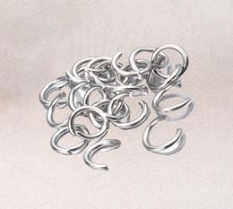 1000 pcSlot Gold Silver roestvrij staal Open Jump Rings 4568mm Split ringen Connectoren voor DIY Ewelry Bevindingen Making 3007853