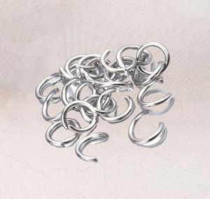 1000pcSlot Gold Silver roestvrij staal Open Jump Rings 4568mm Split Rings Connectoren voor DIY Ewelry Bevindingen Making8435991