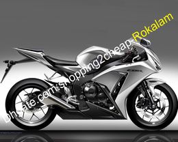 Kit de carénage 1000RR pour Honda CBR1000RR 2012 2013 2014 2015 2016 CBR1000 CBR 1000 Kit de carénage noir argenté (moulage par injection)