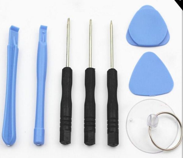 1000set 8000 Uds 8 en 1 KIT de palanca de reparación herramientas de apertura con destornillador Torx Pentalobe de estrella de 5 puntos para Apple iphone 4 5 6 7 plus3276056