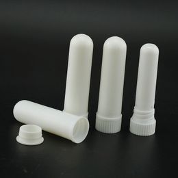 1000 ensembles/lot inhalateur Nasal vierge bâtons bouteille en plastique arôme inhalateurs nasaux pour bricolage huile essentielle lin3371