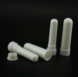 1000 Sets / partij Blanco Nasal Inhalator Sticks Packing Flessen, Plastic Blanks Aroma Nasals Inhalers voor DIY Essential Oil SN6169