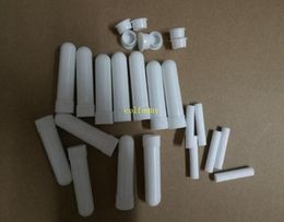 1000SetSlot Blank Nasal Inhaler Sticks Plastic Blank Aroma Nasal Inhalers voor DIY Essential Oil9853215