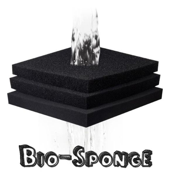 1001005cm HAILE ACUÁTICO BIO Sponge Filtro Media Media Foam para peces de acuario Koi Pond Porosidad acuática Y2009223829251