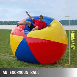 100200 cm Giant Pisol gonflable Page de plage épaissie PVC Sports Ball extérieur Games d'eau Party Childrens Toy Balloon 240329