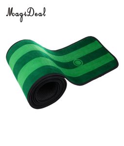 10039 x 1039 Nonslip Indoor Practice Golf Putter Green Mat Golf Training Aide avec putain de drapeau et sac de rangement Trainin4354937