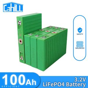 100AH ​​LIFEPO4 Batterij 3.2V 1/4/8/16/32 stks DIY 12V 24V 48V Oplaadbare batterijcellen voor RV Boat Golf Cart Solar Storage System
