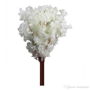 100 cm kersenbloesem bloemtak Begonia sakura boom stam evenement diy bruiloft boom decor kunstmatige decoratieve bloemen