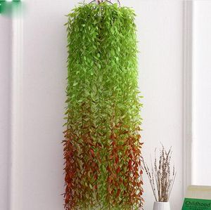 100 CM DIY Woondecoratie Kunstmatige Willow Rotan Fake Foliage Flowers Ivy Vines Kunstplanten GB151