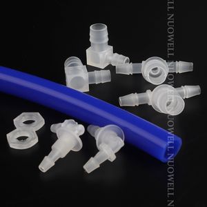 100 cm I.D 2 ~ 32 mm resistente al calor Manguera azul de silicona tubería de gel de sílice flexible Bomba de aire de acuario