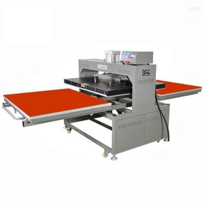 Prensa neumática de gran formato de 100cm, máquina de prensado en caliente para camisetas, sublimación, impresoras a la venta Roge22