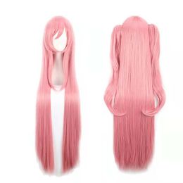 Séraphe de 100 cm de la fin Krul Tepes Cos Pink Anime Cosplay Wig
