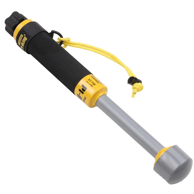 100 Fuß Unterwasser-Metalldetektor Wasserdichter Pinpointer Handheld Pulse Induction Targeting mit Vibrations-LED 740 Finder-Detektoren
