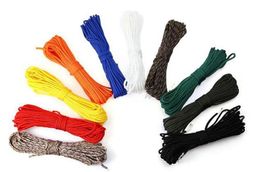 100ft 7Strand Survival Bushcraft Paracord Parachute Cord Paraplu Touw Camping Survival Equipment Emergency Climbing