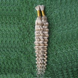 100G Braziliaanse Jerry Krul Menselijk Vlechten Hair Extensions Geen Inslag 1 Pc 10-26 Inch menselijk Haar Bulk 25 cm-65 cm