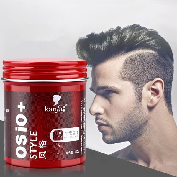 100g cheveux argile cire mat façonnage boue cheveux cires parfumé naturel moelleux longue durée style pommades outils livraison gratuite 10 pièces