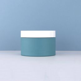 Distributeur mural épais d'injection de pot cosmétique en plastique 100g bleu pour animaux de compagnie pour masque de boue à crème