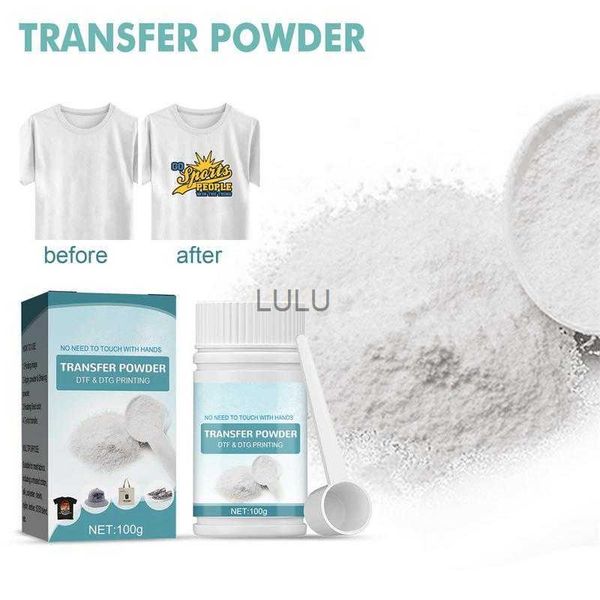 100g, envío gratis, DTG, polvo termofusible, impresión de película de transferencia directa de cuero de nailon blanco o negro para tinta DTF HKD230810