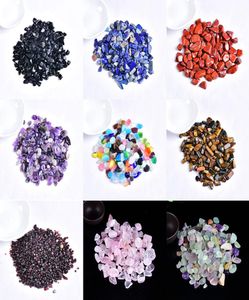 100g Spécimen de gravier en cristal naturel Rose Quartz Amethyst Home Decor coloré pour aquarium Guérison Energy Stone Rock Mineral8909024