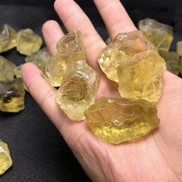 100 g Natural crudo Citrine Quartz Crystal Original Stone Healing Reiki Mineral Mueste Decoración del hogar