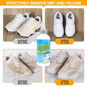 100 g witte schoenen reiniging gel schone schoenen vlek bleken reiniging Pools schuim deoxidizer gel voor sneaker verwijder gele rand