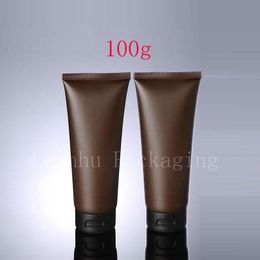 100 g x 50 Tube doux brun vide pour emballage cosmétique 100 ml de lotion Crème Plastique bouteille de peau de la peau