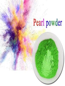100gbag 4710A vert naturel Mica poudre pigment bricolage maquillage artisanat savon bougie Nail Art8683544
