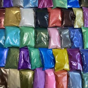 100gbag Mica Kleurstof Poeder Natuurlijk Pigment voor Epoxyhars Lipgloss Zeep Maken Bad Bom Kunst Ambachten Schilderen Kleurstof Nagels 240219