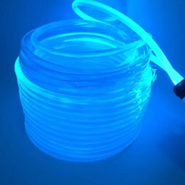 100m PMMA zijglow glasvezel Kabel 10 mm (Dia.) Auto Huis Diy LED -verlichting Hanglamp Gordijn Gordijn Wedding Stage Decor Celling Wedding Hall Hotel Decor RGB IMAKE919