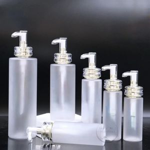100 ml 150 ml 500 ml Refilleerbare Amber Shampoo Douchegel Lege flessen met pompconditioner Body Wash -dispenser 240425