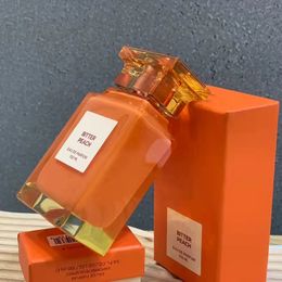 100 ml bittere perzik parfum cologne eau de cologne oranje fles voor mannen vrouw merk parfum snel schip