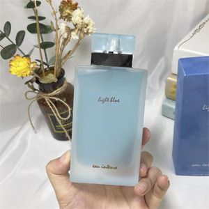 100 ml eau de toilette spray prettige geur blijvende geur charmante parfum dame zoete kwaliteit ontwerper parfum lichtblauwe dame