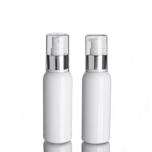 100 ml vide en plastique blanc atomiseur flacon pulvérisateur lotion pompe bouteille voyage taille récipient cosmétique pour parfum huile essentielle toniques pour la peau Tkmj