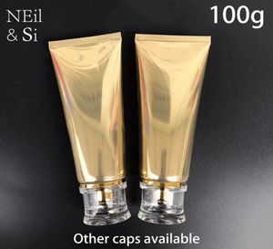 100ml Gold Plastic blando suave 100 g Cosmética Facial Crema Facial Crema Squeeze Squeeze Shampoo Botellas de loción 6531412