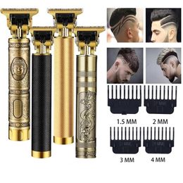 T9 USB tondeuse à cheveux électrique pour hommes Machine de découpe de cheveux Rechargeable homme rasoir tondeuse barbier professionnel tondeuse à barbe en gros