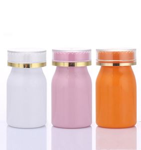 Botella de medicina de plástico PET de 100 ml Envasado farmacéutico con tapa a prueba de niños para productos de salud Botella de píldora pequeña