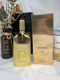 100 ml Perfume d'orchidées de qualité supérieure pour l'homme et la femme Parfum Tom Perfume Parfum Spragance Golden Bottle Fast Ship3429691