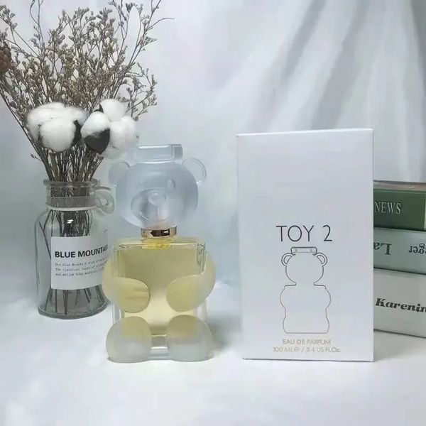 100 ml de jouet pour les hommes femmes bonne odeur de corps durable brume brume de haute qualité en peluche de concepteur de concepteur de navires rapides surprise cadeaux appropriés trois en un mélange