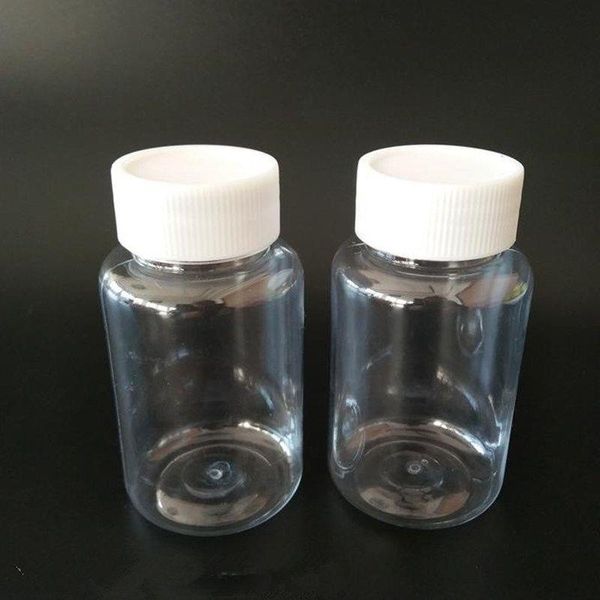 100 ml botella de plástico PET transparente botella de muestra al por mayor botella de subpaquete líquido herramienta de maquillaje envío rápido F499 Hivju
