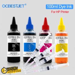 100 ml Universal Bulk Refill Dye Ink Kit voor HP 178 364 564 655 711 932 933 950 951 952 953 954 955 970 971 Inkjet -printer