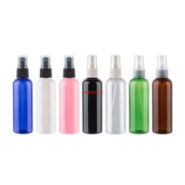 100 ml x 50 spuit lege flessen voor parfums, 100cc Huisdier Clear Container met spuitpomp fijne mist fles cosmetische verpakkingen