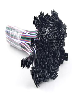 100 paia 5 pin JST SM maschio femmina connettore LED cavo con cavo lungo 15 cm per striscia LED 5050 SMD RGBW RGBWW2322573