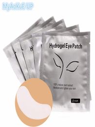 100Pairslot Hydrogel Pads Eyelashes Patches Herramientas de maquillaje Herramientas de extensión de pestañas Herramientas cosméticas3879731