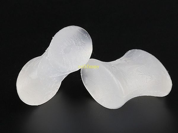 100Paris/lot expédition rapide Hallux Valgus orthèses Silicone orteil Gel Valgus séparateur doigt pédicure soulagement douleur pieds soin