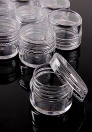 100 pc 235 g monster Clear Cream Jar Mini Cosmetische flessen Containers Transparante pot voor nail arts Small Clear Can Tin for5728999