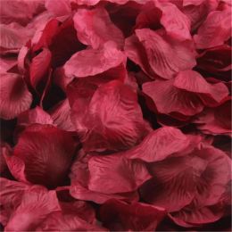 100 st kleurrijke zijden bloemen kunstmatige bloem rozenblaadjes voor bruiloft accessoires bruiloft bloemblaadjes petalos de rosa de boda l5