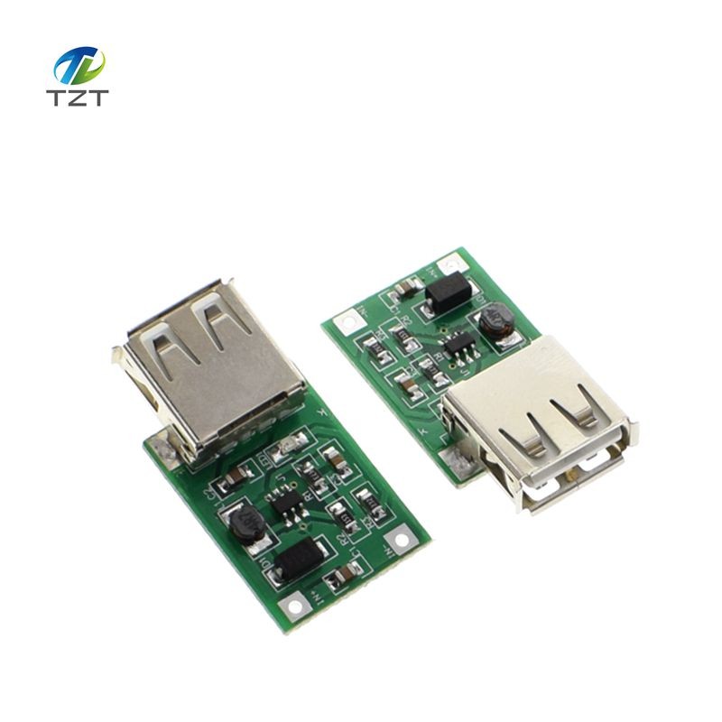 Freeshipping 100 stks 0.9V ~ 5V tot 5V 600 mA USB-uitgang oplader Stap-up Power Module Mini DC-DC Boost Converter