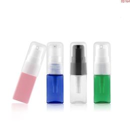 100 stks 10 ML roze/blauw HUISDIER Cosmetische Verpakking crème flessen lege plastic lotion Fles met pomp, dispenser pomp containergood aantal Hbhkh